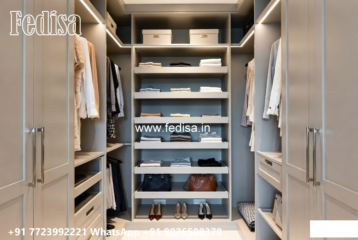 Premium Classic Closet with Wooden Finish No-5327