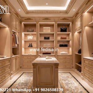 Royal Luxury Closet with Decorative Elegance No-5370
