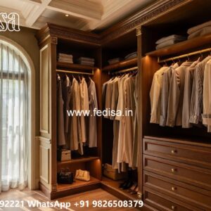 Traditional Wardrobe Design with Vintage Style No-5371