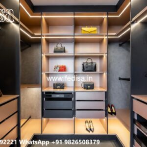 Classic Wardrobe Design with Elegant Organization No-5372