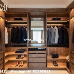 Elegant Closet Design with Decorative Charm No-5375