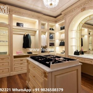Premium Wardrobe Design with Decorative Details No-5381