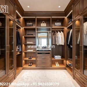 Traditional Closet Design with Artistic Beauty No-5385