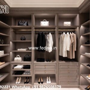 Traditional Wardrobe Design with Elegant Craftsmanship No-5390