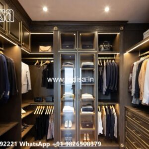 Elegant Closet Design with Premium Features No-5394