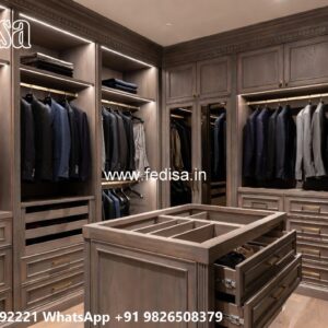 Luxury Walk In Wardrobe Design Inspiration No-5408
