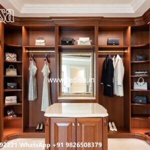 Stunning Wardrobe Design with Decorative Panels No-5420