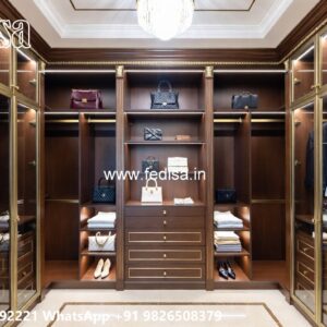 Sophisticated Wardrobe Design for Stylish Bedrooms No-5426