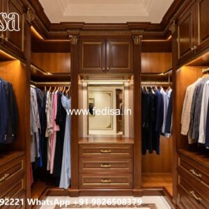 Wardrobe Design with Smart Organization Features No-5442