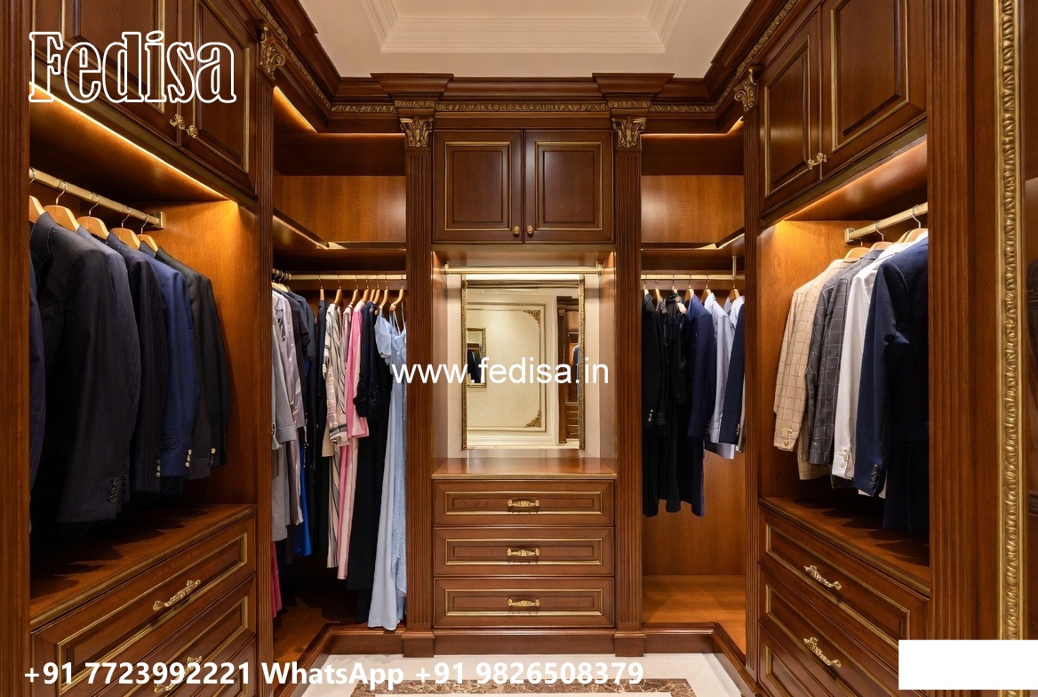 Wardrobe Design with Smart Organization Features No-5442