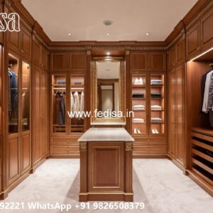 Stylish Wardrobe Design with Modern Texture No-5448