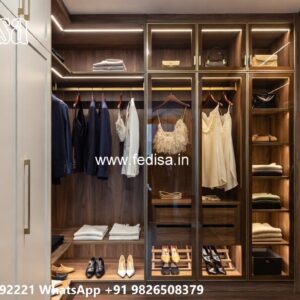 Designer Wooden Wardrobe Design Ideas No-5458