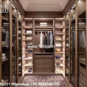 Stylish Wardrobe Design with Contemporary Look No-5465