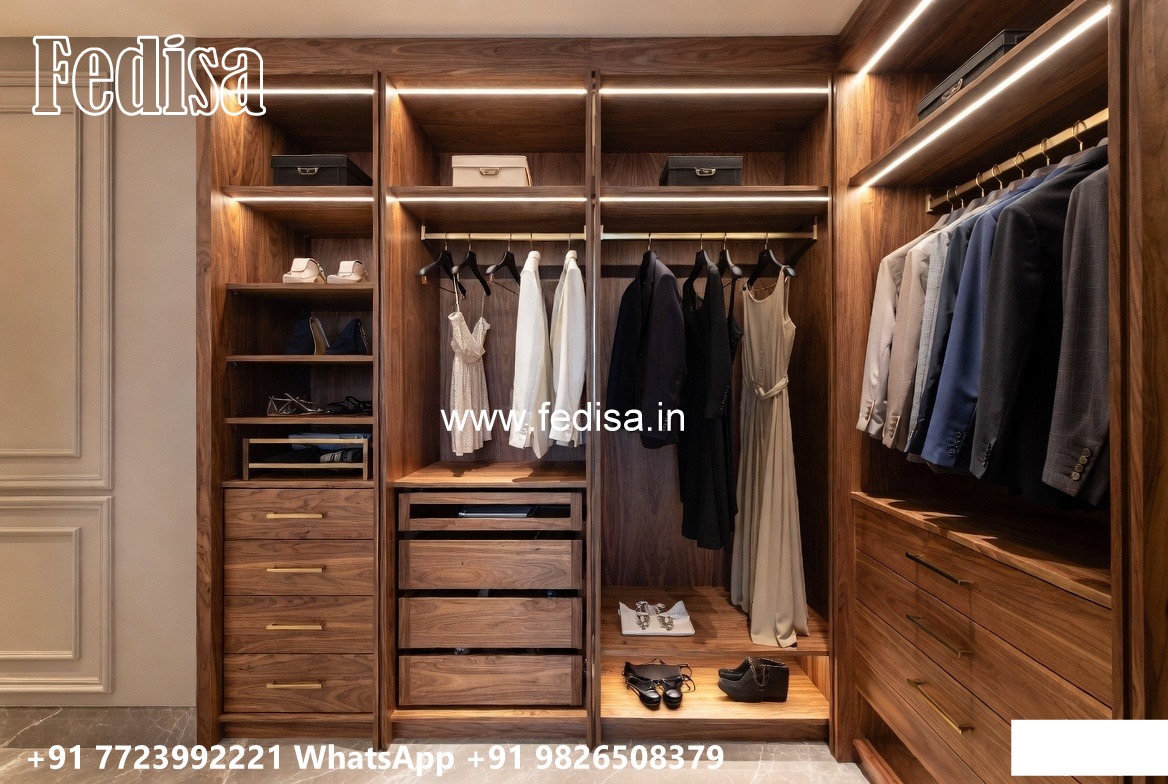 Functional Wooden Wardrobe Design Inspiration No-5467