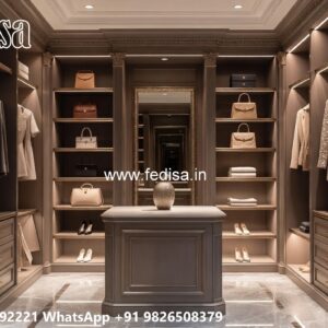 Luxury Wardrobe Design for Modern Villas No-5470