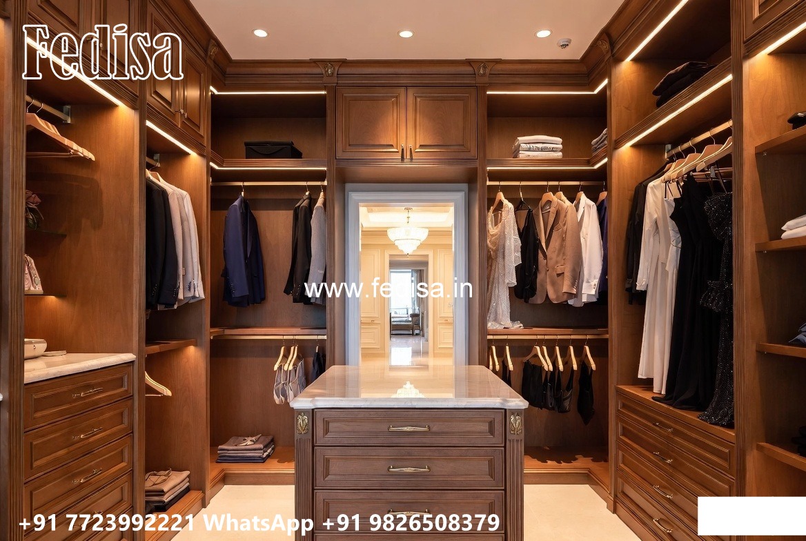 Beautiful Wardrobe Design with Premium Wood No-5474