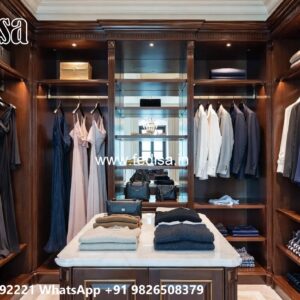 Wooden Wardrobe Design with Luxury Appeal No-5488