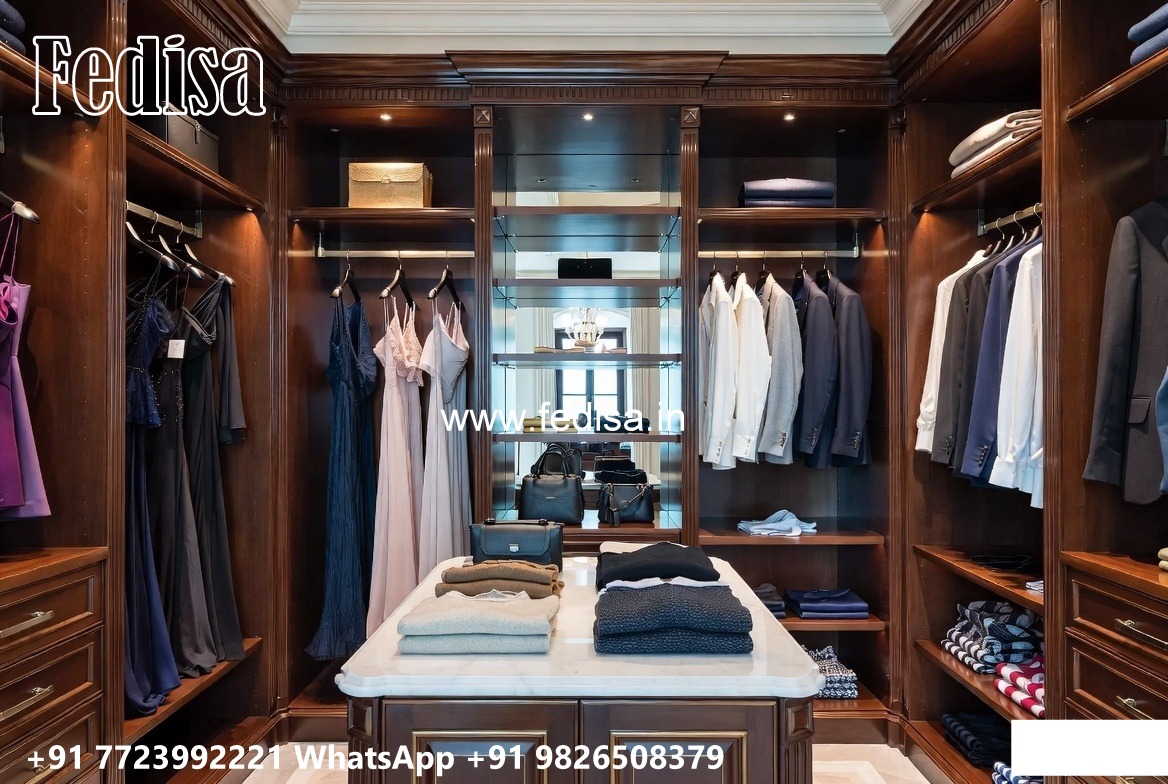 Wooden Wardrobe Design with Luxury Appeal No-5488