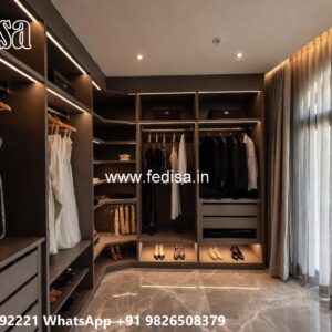 Elegant Wardrobe Design with Custom Layout No-5490