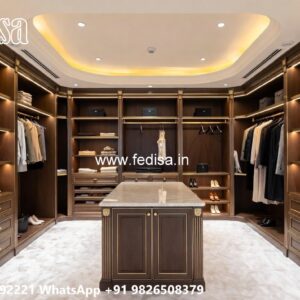 Luxury Walk In Wardrobe Design Ideas No-5492