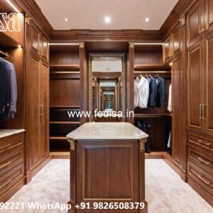 Modern Wardrobe Design with Luxury Details No-5495