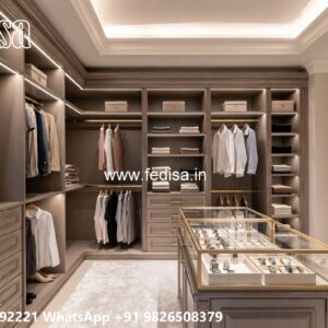 Minimal Wooden Wardrobe Design Inspiration No-5500