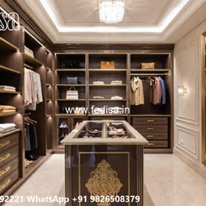 Designer Wardrobe Design with Mirror Finish No-5502