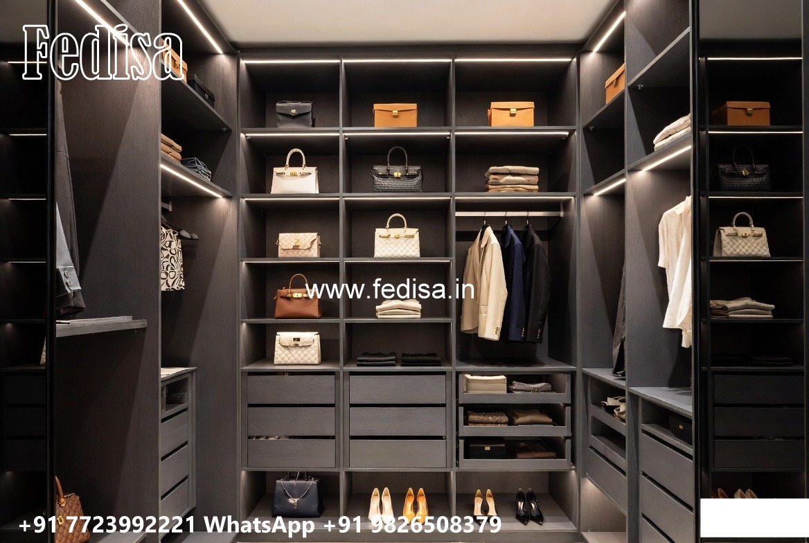 Wooden Wardrobe Design with Modern Appeal No-5508