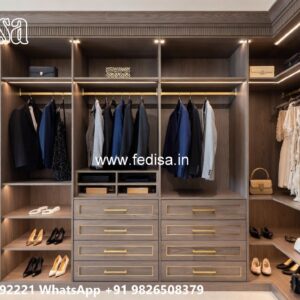 Elegant Wardrobe Design with Decorative Style No-5517