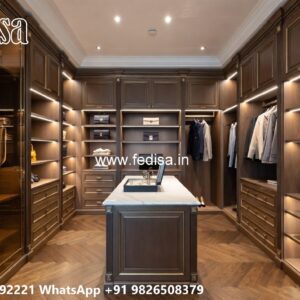 Stylish Wardrobe Design with Modern Layout No-5518