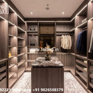 Wardrobe Design Ideas with Sleek Sliding Doors No-5524