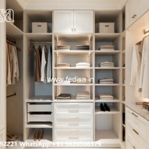 Minimal Wardrobe Design with Elegant Storage No-5525