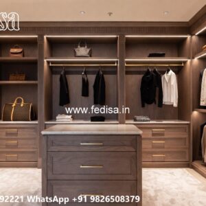 Premium Wardrobe Design with Glass Finish No-5531