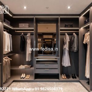 Luxury Wardrobe Design for Spacious Interiors No-5537