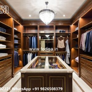 Modern Wardrobe Design with Custom Features No-5543