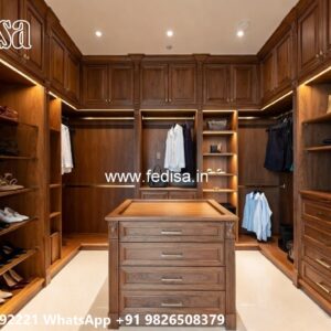 Modern Wardrobe Design with Elegant Decor No-5552