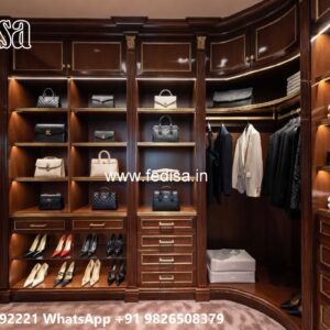Premium Wooden Wardrobe Design Concepts No-5557