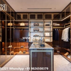 Sliding Wardrobe Design with Modern Elegance No-5587