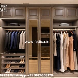 Luxury Wardrobe Design with Smart Shelving No-5588