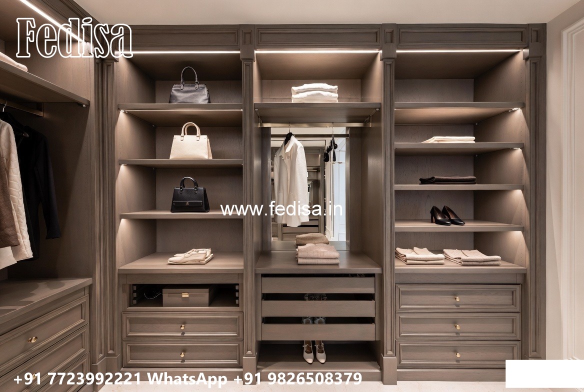 Modern Wardrobe Design with Smart Storage Ideas No-5598