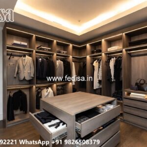 Smart Wooden Wardrobe Design Inspiration No-5603