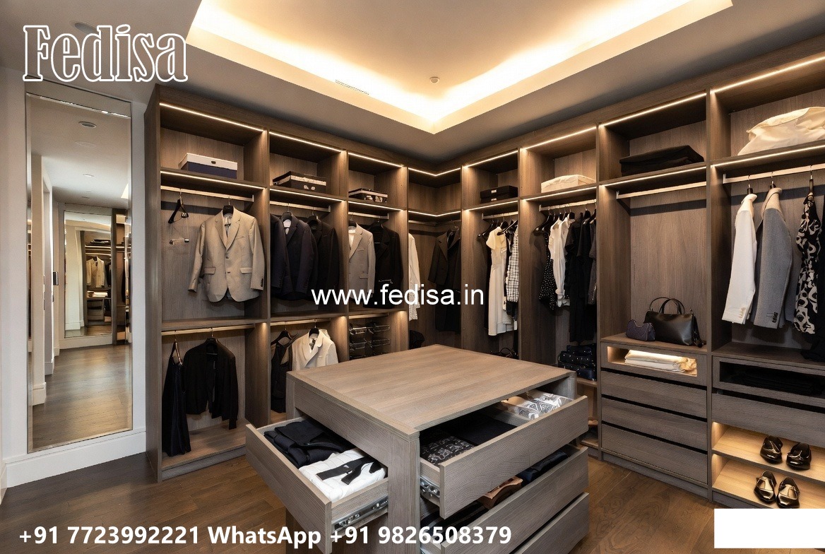 Smart Wooden Wardrobe Design Inspiration No-5603
