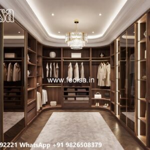Luxury Wardrobe Design with Functional Layout No-5614