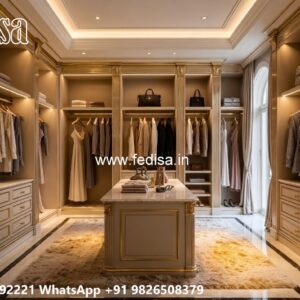 Elegant Bedroom Wardrobe Design Inspiration No-5615
