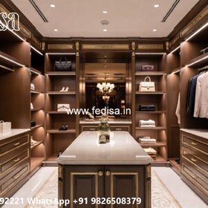 Wardrobe Design Ideas with Wooden Elegance No-5618