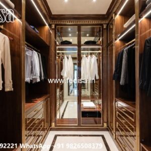 Luxury Wardrobe Design with Sophisticated Decor No-5627