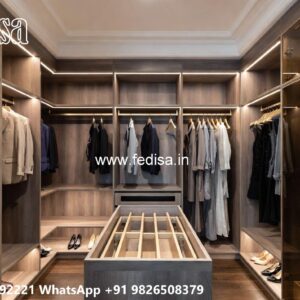 Beautiful Wooden Wardrobe Design Concepts No-5633