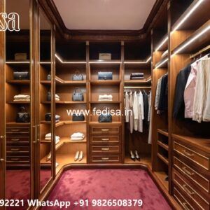 Elegant Wardrobe Design with Modern Features No-5640