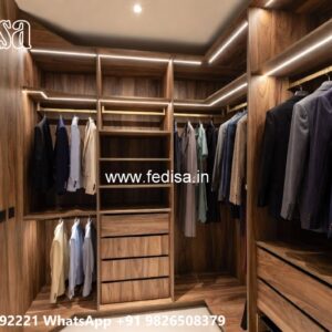 Premium Wardrobe Design with Elegant Storage No-5642