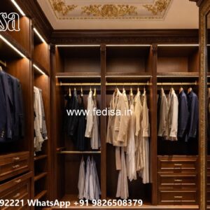 Stylish Wardrobe Design with Functional Luxury No-5670